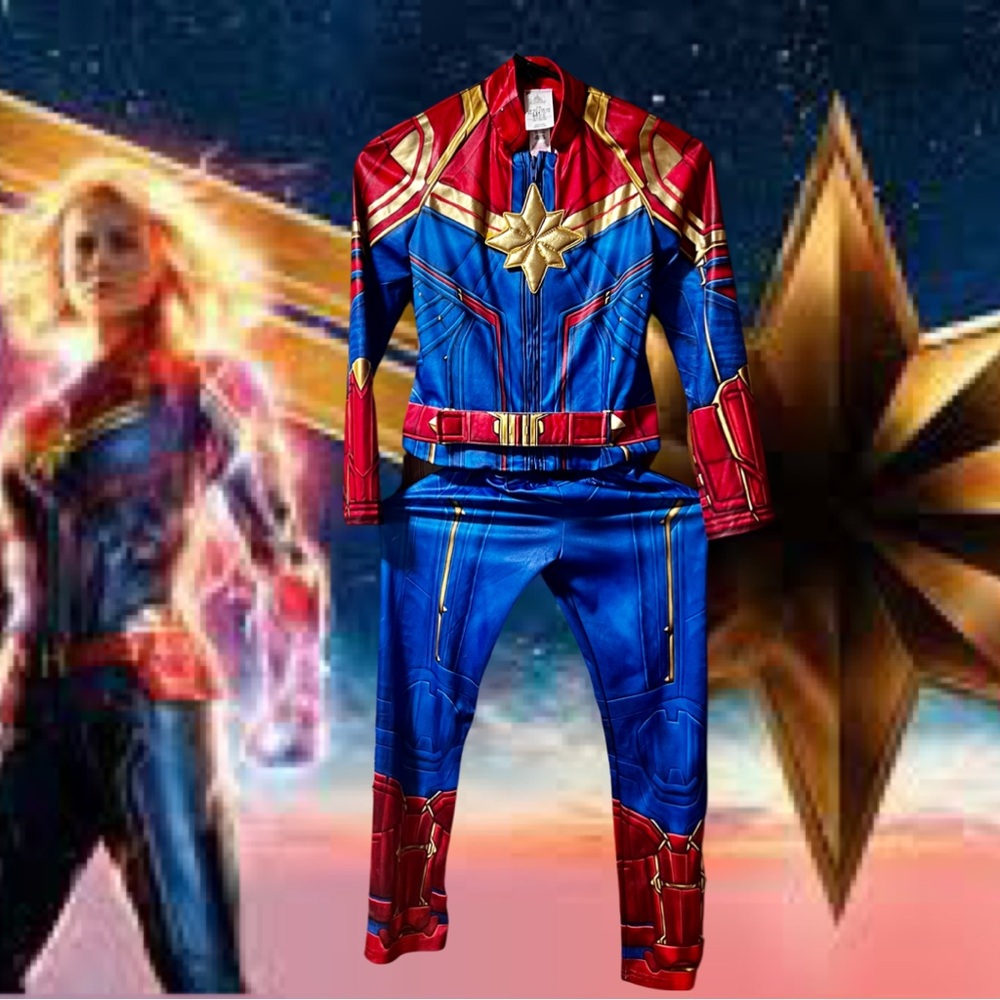 Disney Captain Marvel Costume Size 7/8.